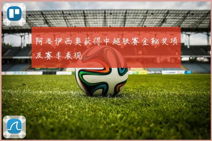 阿洛伊西奥获得中超联赛金靴奖项及赛季表现